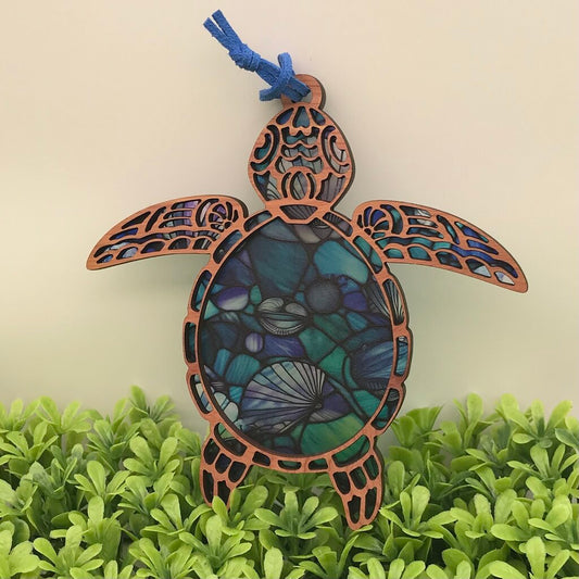 Turtle Sun Catcher