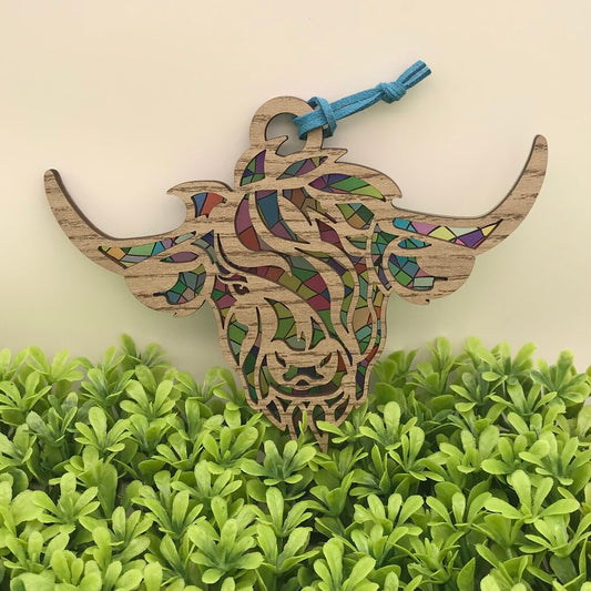 Highland Cow Sun Catcher