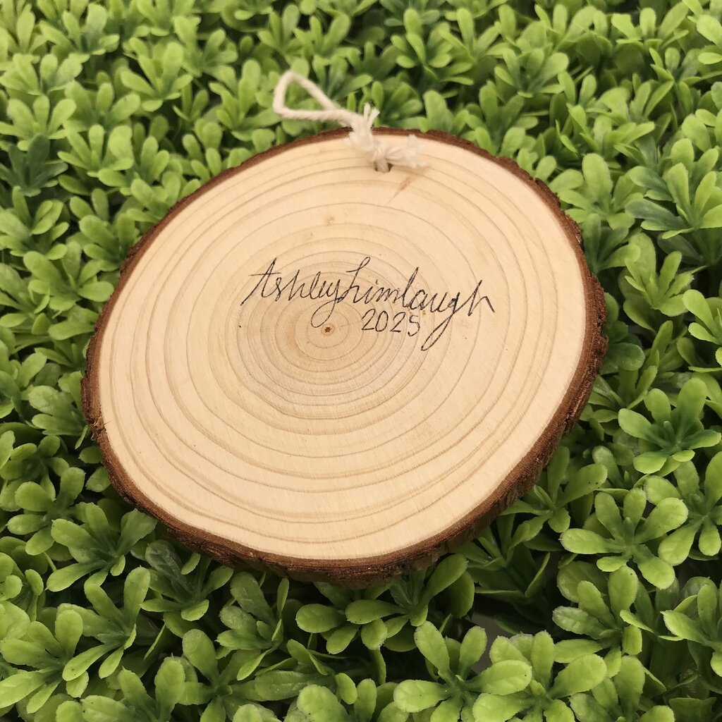 Hand painted Saguaro Sunset Ornament