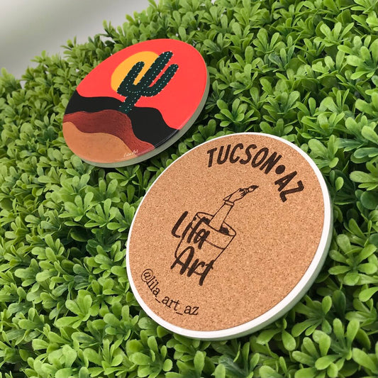 Coaster #7 - Saguaro