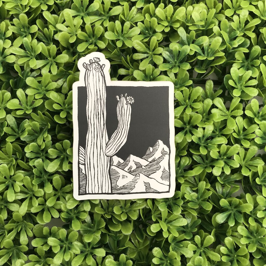Saguaro Sticker