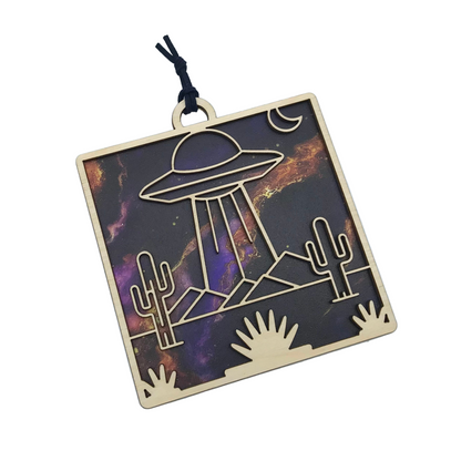 Desert UFO Sun Catcher
