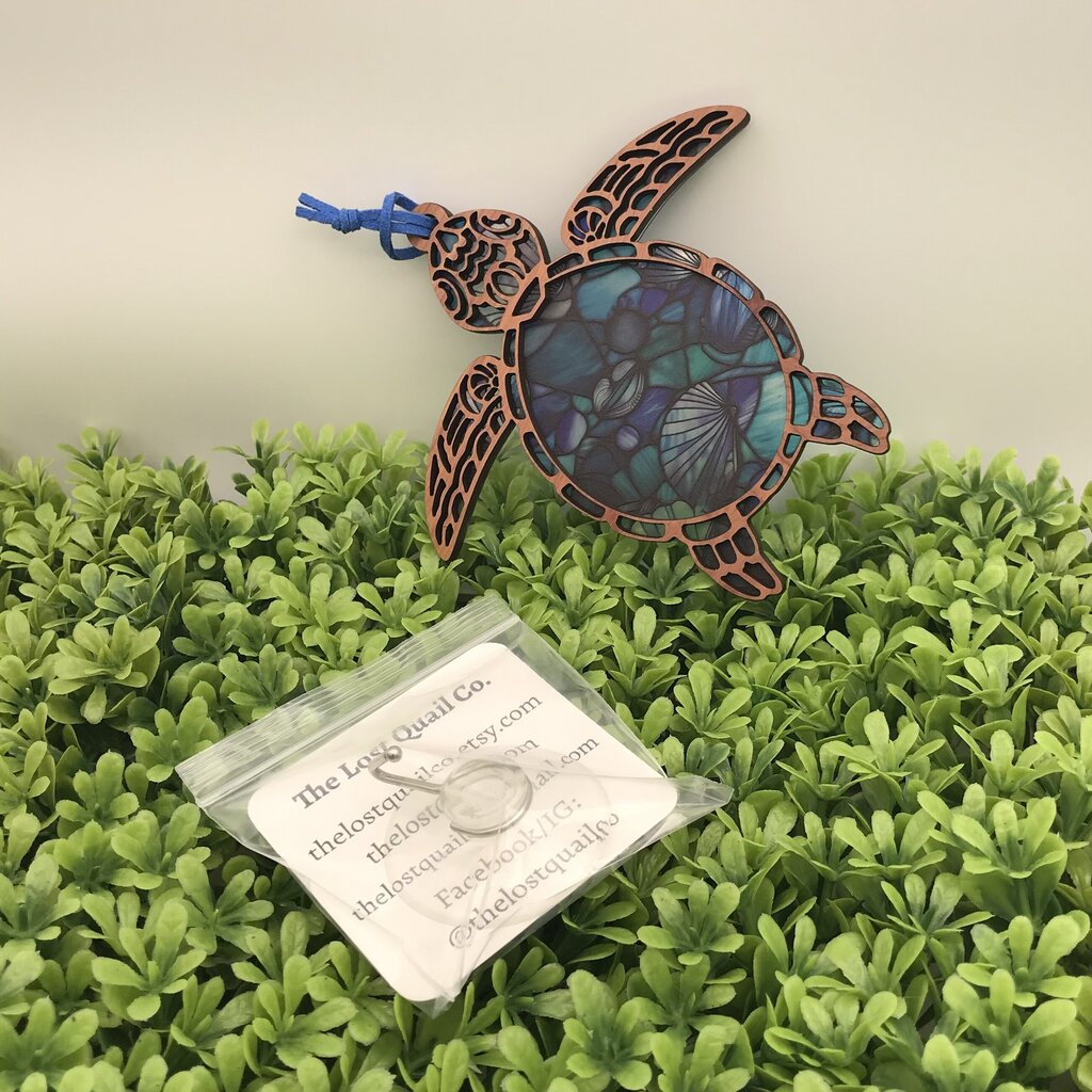 Turtle Sun Catcher