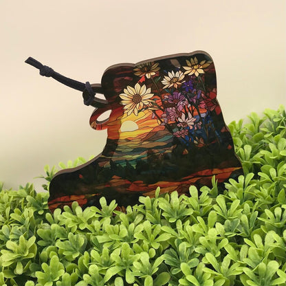 Hiking Boot Sun Catcher