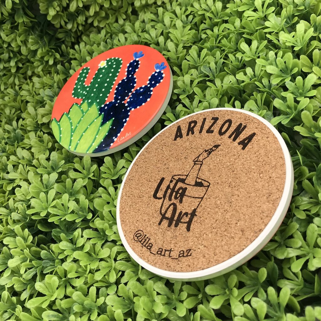 Coaster #10 - Orange