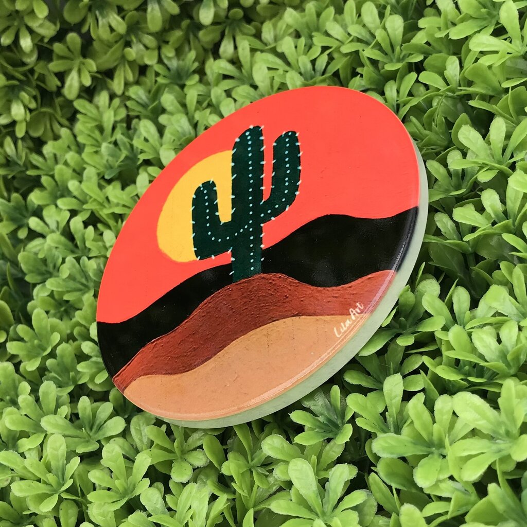 Coaster #7 - Saguaro