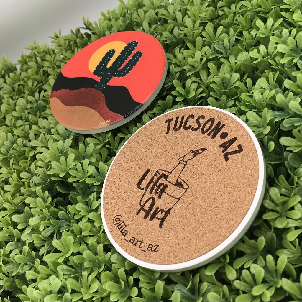 Coaster #7 - Saguaro