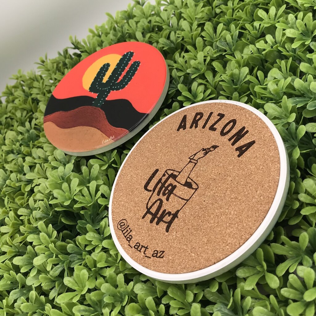 Coaster #7 - Saguaro