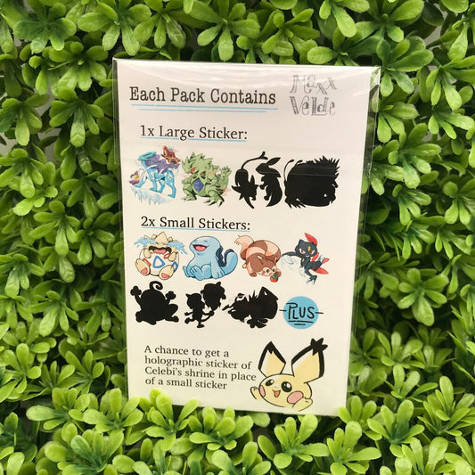 Crystal Mystery Sticker Packs