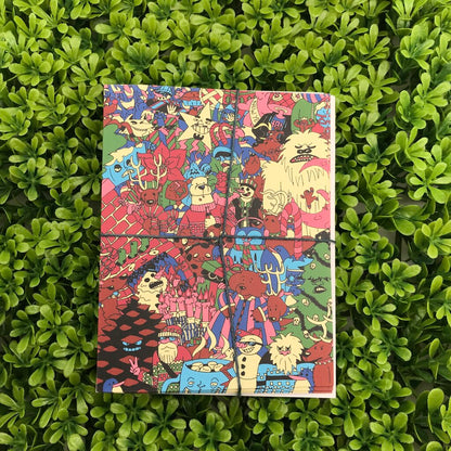 Holiday Jumble Cards (Set of 4)