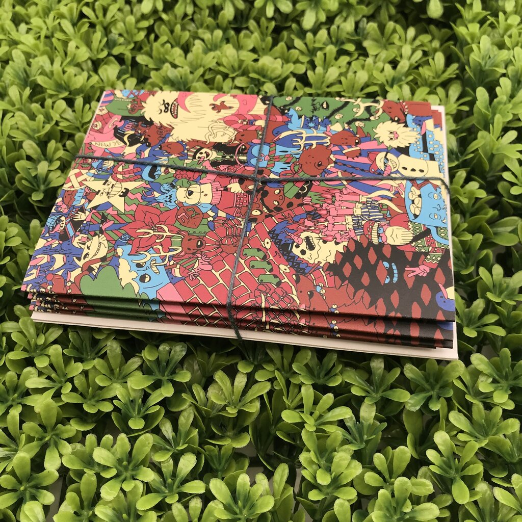 Holiday Jumble Cards (Set of 4)