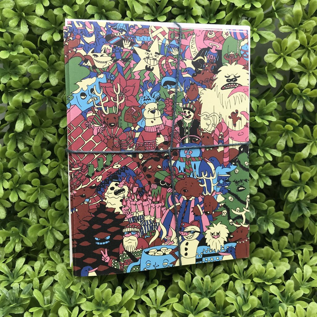 Holiday Jumble Cards (Set of 4)