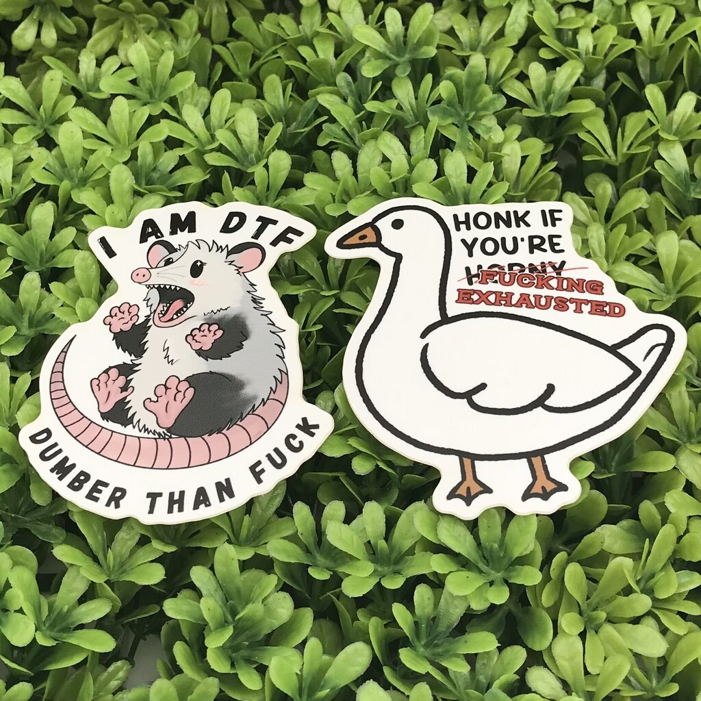 Silly Animal Stickers