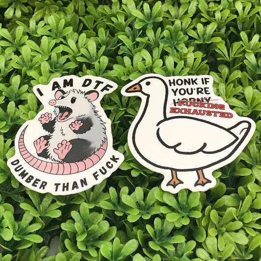 Silly Animal Stickers