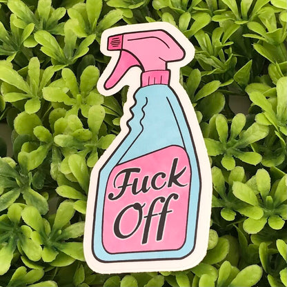 Funny Cleaning Supply Stickers