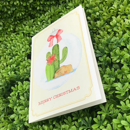 Cactus Ornament Card