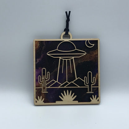 Desert UFO Sun Catcher